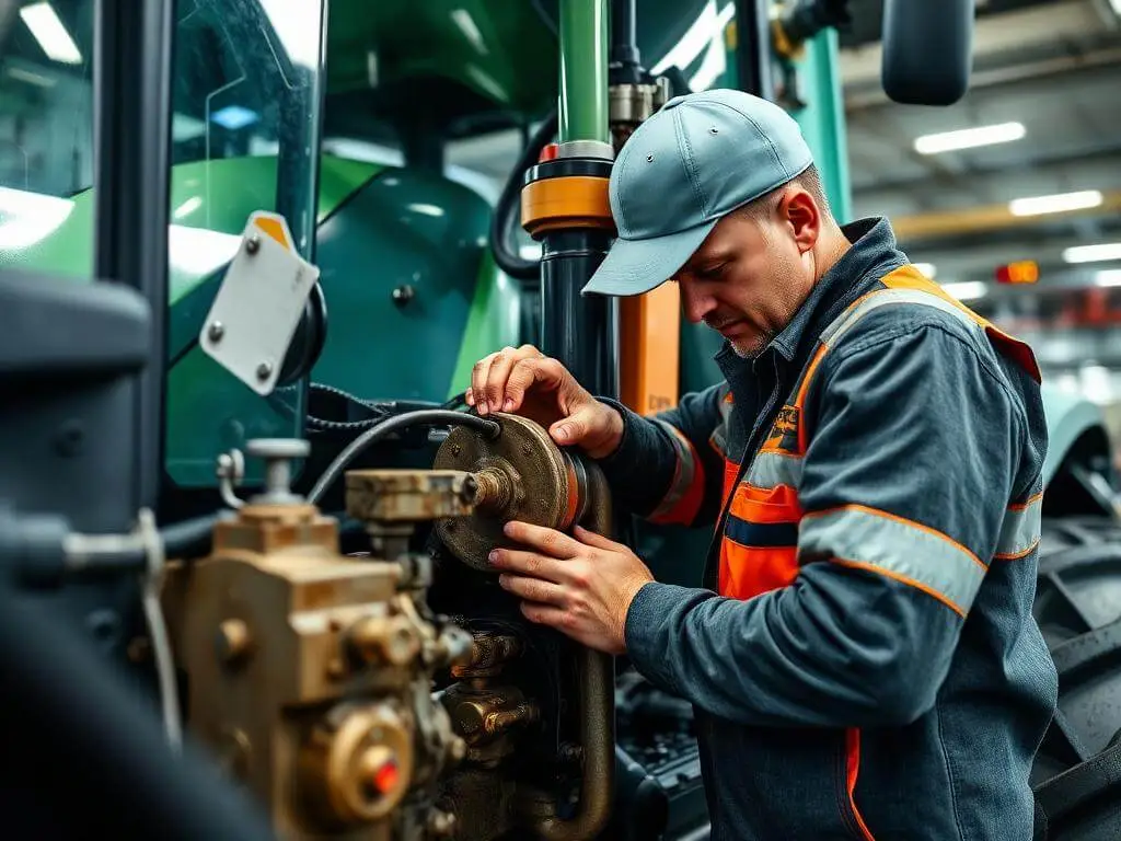 mecânicos trabalhando